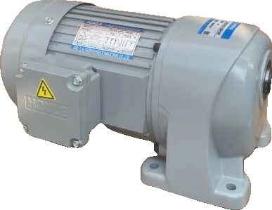 Motor giảm tốc chân đế type GH – cấu hình gắn motor hoặc góc nhìn thực tế