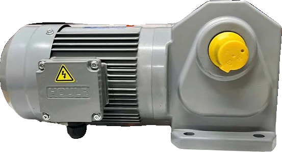 Motor giảm tốc H series Houle – cấu hình gắn motor hoặc góc nhìn thực tế