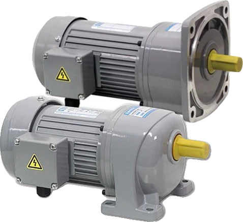 Motor giảm tốc mặt bích Houle – cấu hình gắn motor hoặc góc nhìn thực tế