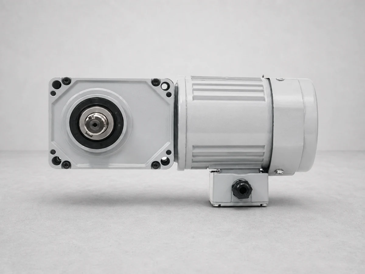 Motor giảm tốc trục vuông góc cốt dương Houle