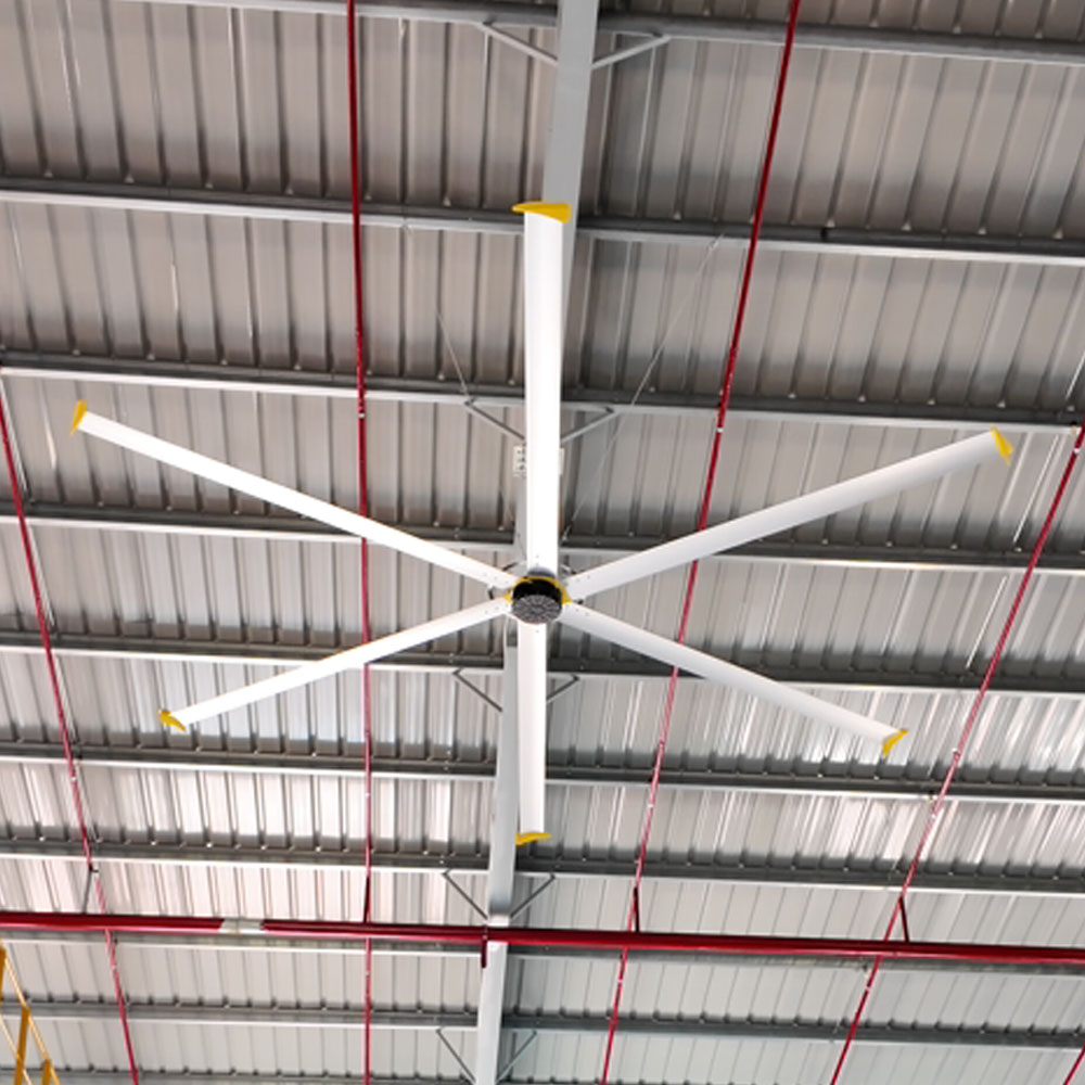 Quạt trần công nghiệp nhà xưởng HVLS 4m Winston