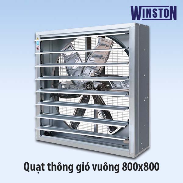Quạt hút thông gió vuông Winston 800 x 800