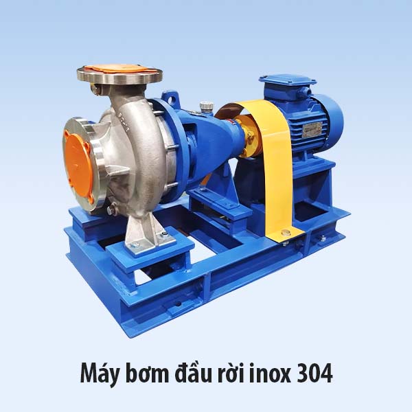Máy bơm nước trục rời